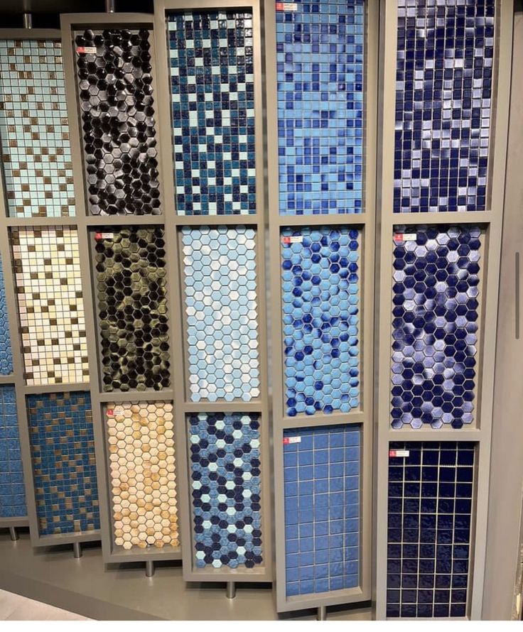 Mosaic Tile Kolam Renang Sapphire